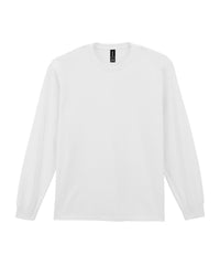 Gildan Ultra Cotton™ Adult Long Sleeve T-shirt - White*†