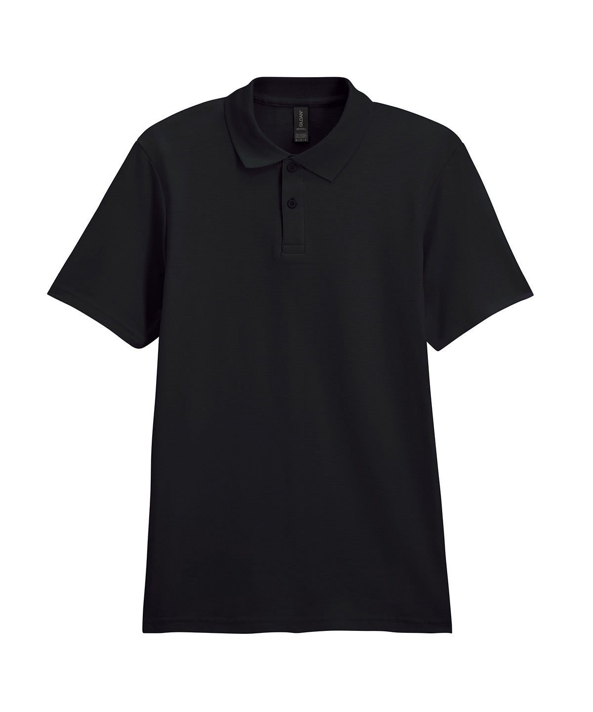 Gildan Softstyle™ Adult Double Piqué Polo - Black