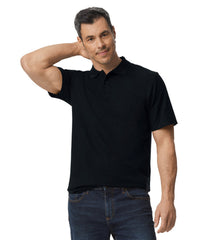 Gildan Softstyle™ Adult Double Piqué Polo - Black