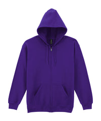 Gildan Heavy Blend™ Full-zip Hooded Sweatshirt - Purple*