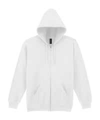 Gildan Heavy Blend™ Full-zip Hooded Sweatshirt - White*