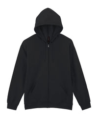 Gildan Softstyle™ Midweight Fleece Adult Full-zip Hooded Sweatshirt - Black