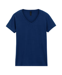 Gildan Softstyle™ Women's V-neck T-shirt - Navy