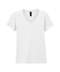 Gildan Softstyle™ Women's V-neck T-shirt - White