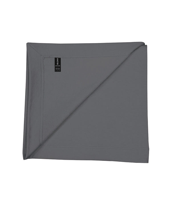 Gildan Heavy Blend™ Fleece Stadium Blanket - Charcoal
