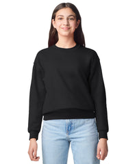 Gildan Heavy Blend™ Youth Crew Neck Sweatshirt - Black