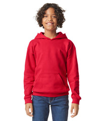 Gildan Softstyle™ Midweight Fleece Youth Hoodie - Black