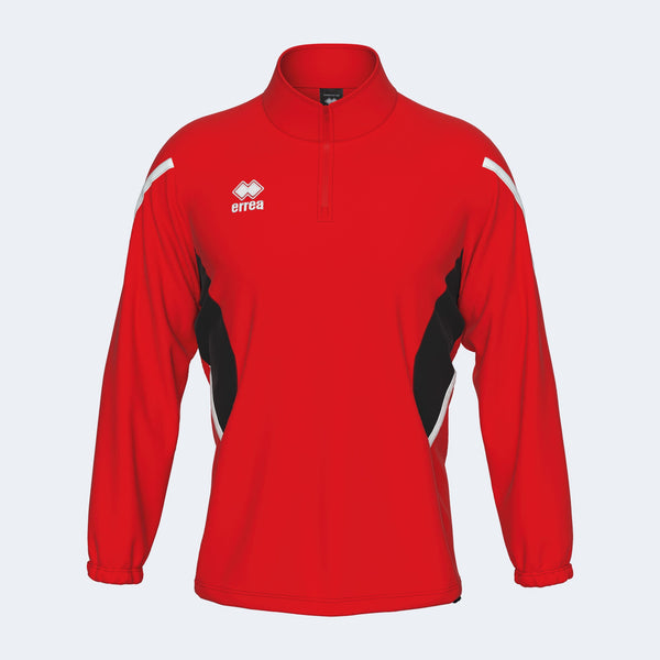 Errea Top Charles - Red Black White