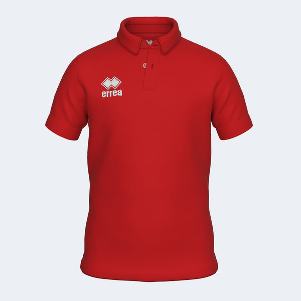 Errea Polo Alex Short Sleeve (Junior) - Red