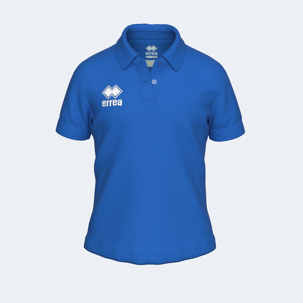 Errea Polo Alexis Woman Short Sleeve (Junior) - Blue