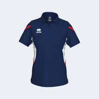 Errea Polo Carmen Short Sleeve (Junior) - Navy White Red