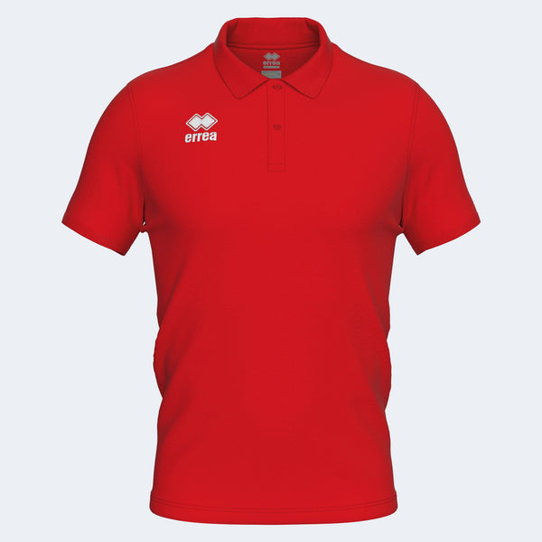 Errea Polo Evo Short Sleeve (Junior) - Red