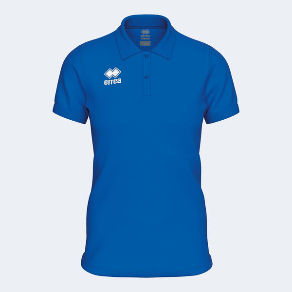 Errea Polo Evo Ladies Short Sleeve - Blue