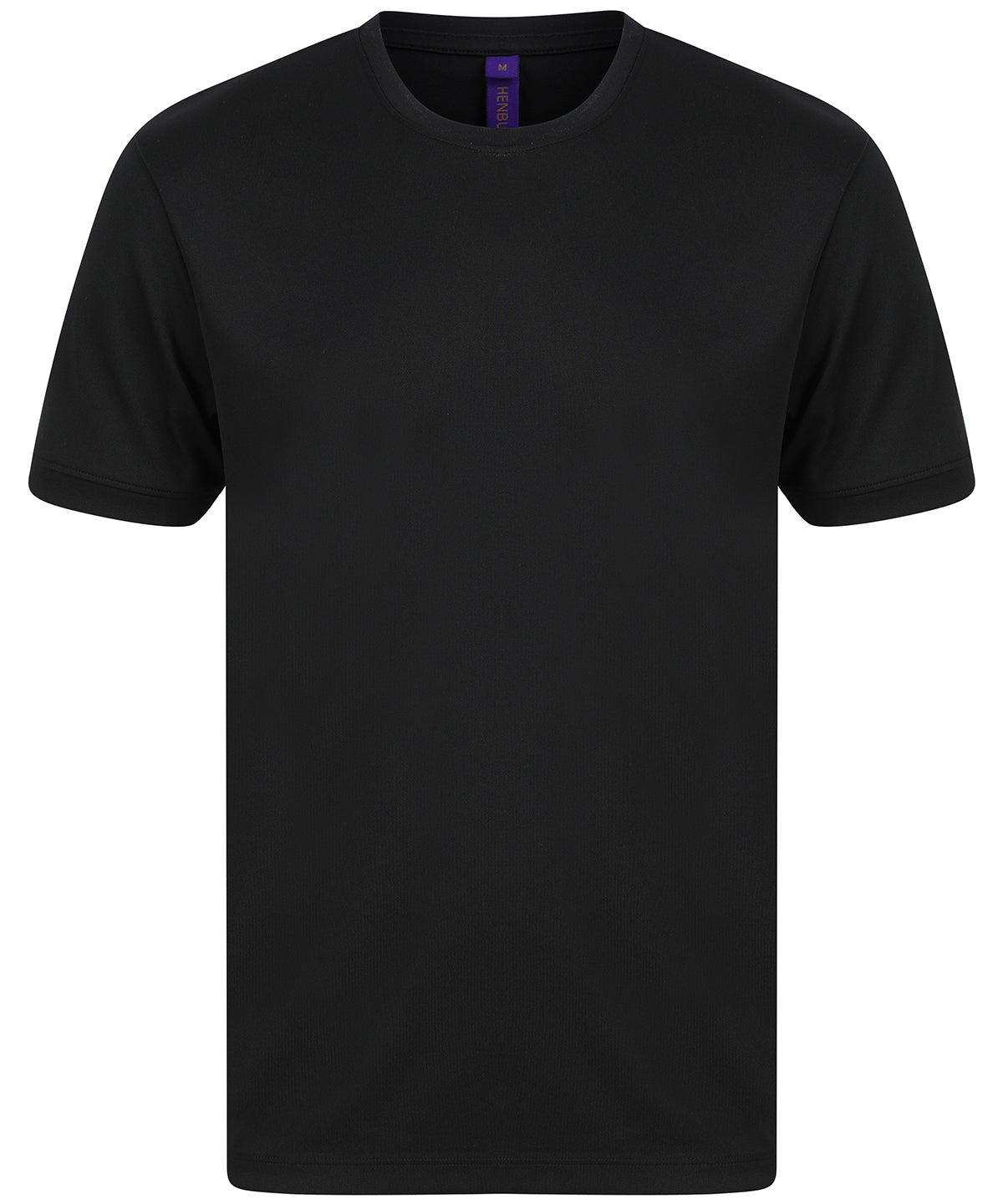 Henbury Hi Cool Performance T-shirt - Black
