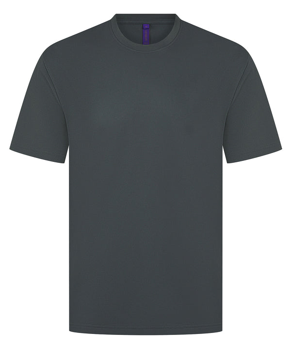 Henbury Coolplus® Wicking T-shirt - Charcoal