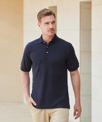 Henbury Ultimate 65/35 Polo Shirt - Black