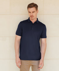 Henbury Stretch Polo Shirt with Wicking Finish (slim Fit) - Black*