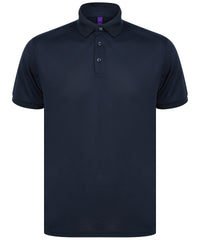 Henbury Recycled Polyester Polo Shirt - Navy