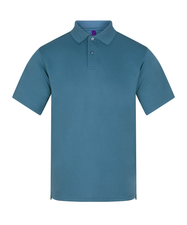 Henbury Coolplus® Polo Shirt - Airforce Blue