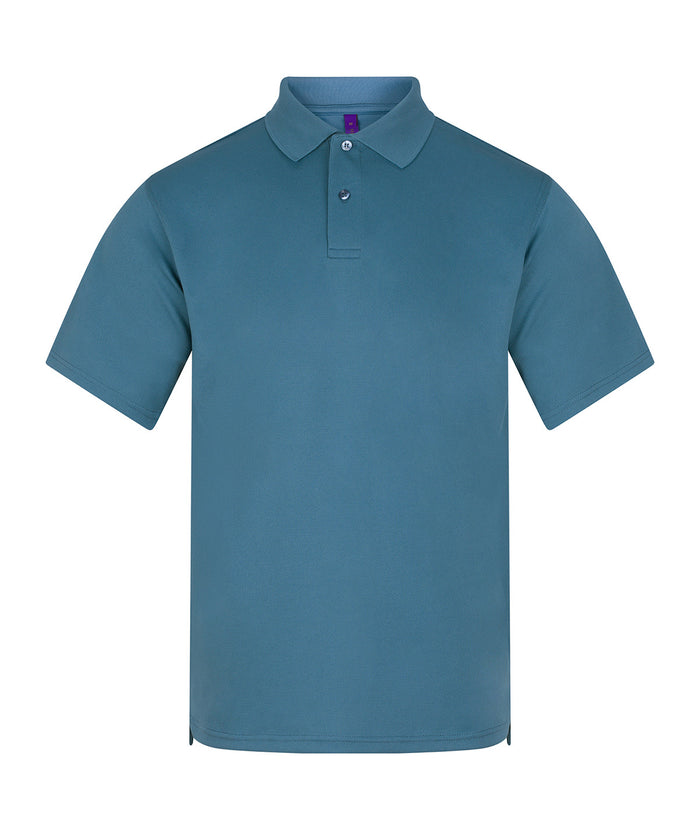 Henbury Coolplus® Polo Shirt - Airforce Blue