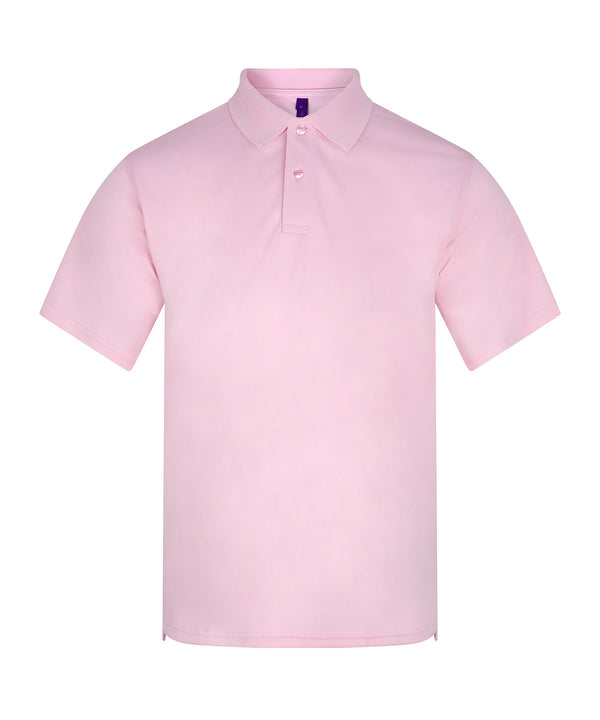 Henbury Coolplus® Polo Shirt - Baby Pink