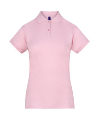 Henbury Women's Coolplus® Polo Shirt - Baby Pink