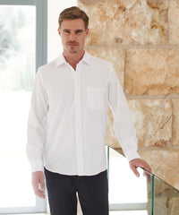Henbury Wicking Antibacterial Long Sleeve Shirt - Black