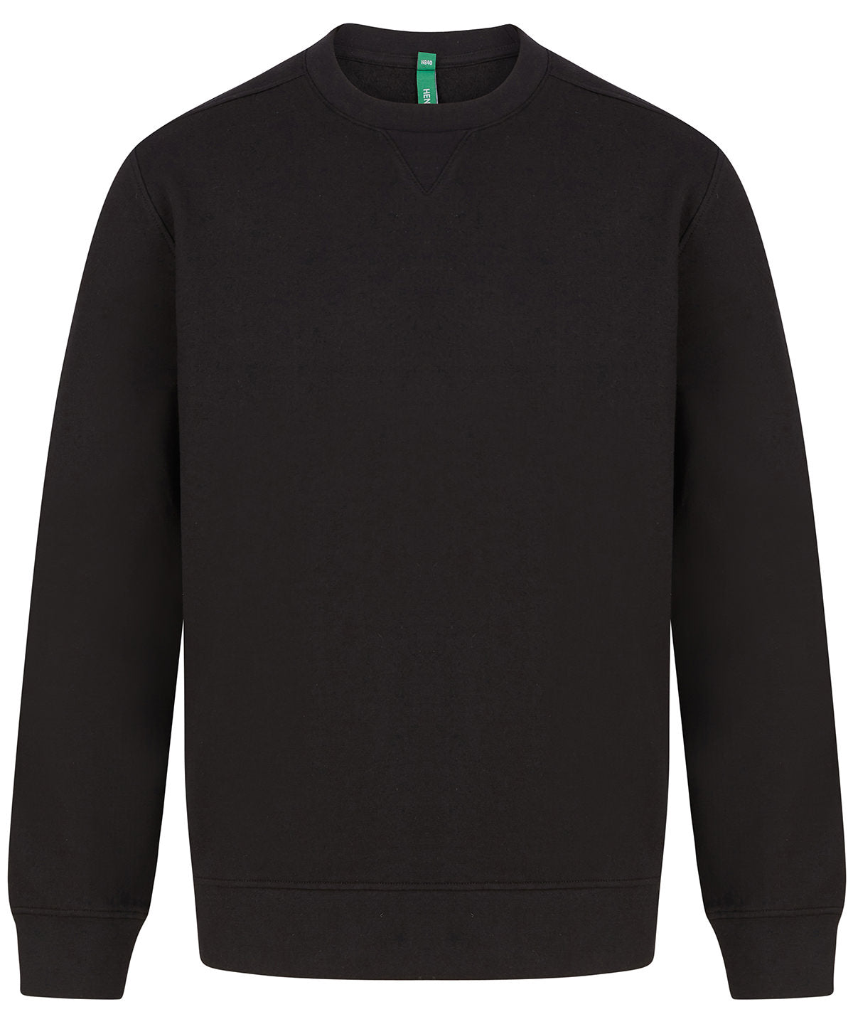Henbury Unisex Sustainable Sweatshirt - Black