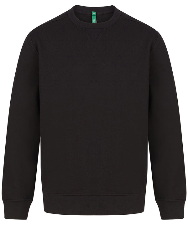 Henbury Unisex Sustainable Sweatshirt - Black