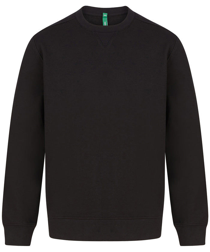 Henbury Unisex Sustainable Sweatshirt - Black