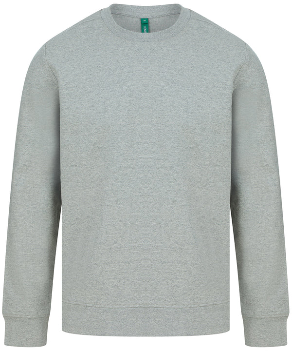 Henbury Unisex Sustainable Sweatshirt - Heather Grey