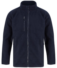 Henbury Recycled Polyester Microfleece Jacket - Navy