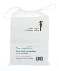 Homeliving 100% Bamboo Duvet Cover - White