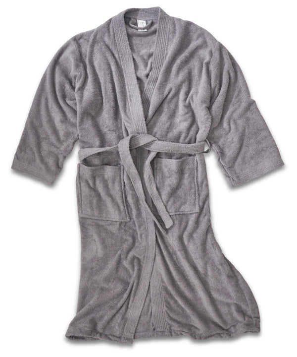 Homeliving Bamboo Kimono Robe - Grey