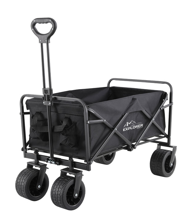 Homeliving Explorer Foldable Cart - Black