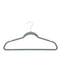 Homeliving Velvet-effect Coat Hangers (25-pack) - Grey