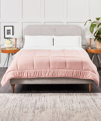 Homeliving Luxury Quick Quilt - Pink
