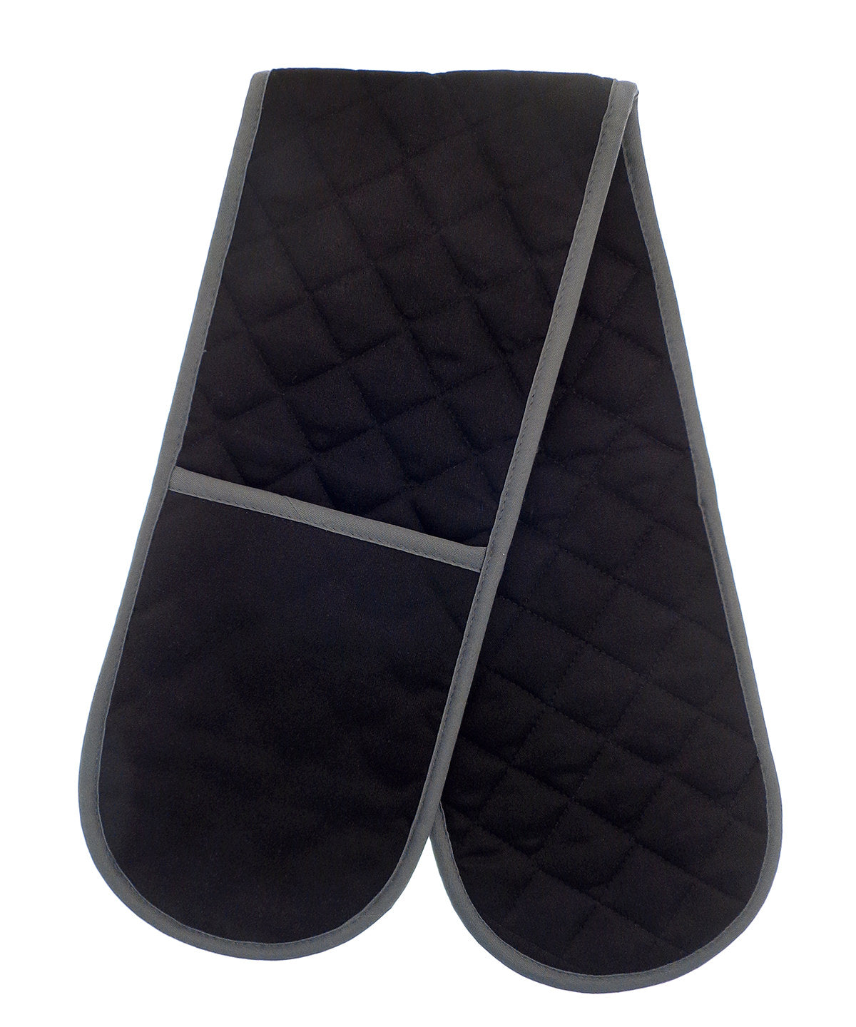 Homeliving Pro Chef Double Oven Glove - Black/Black