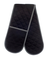 Homeliving Pro Chef Double Oven Glove - Black/Black