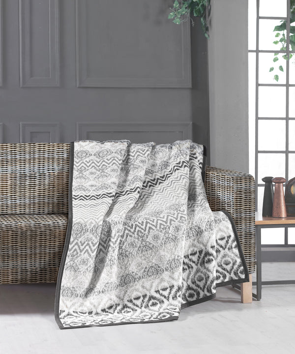 Homeliving Large Au-nat Luxury Blanket - Au-Nat (Multi)
