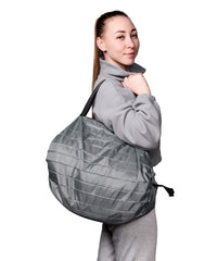 Homeliving Magic Holdall/shopping Bag - Grey/Black