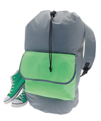 Homeliving Student Laundry Backpack - Grey
