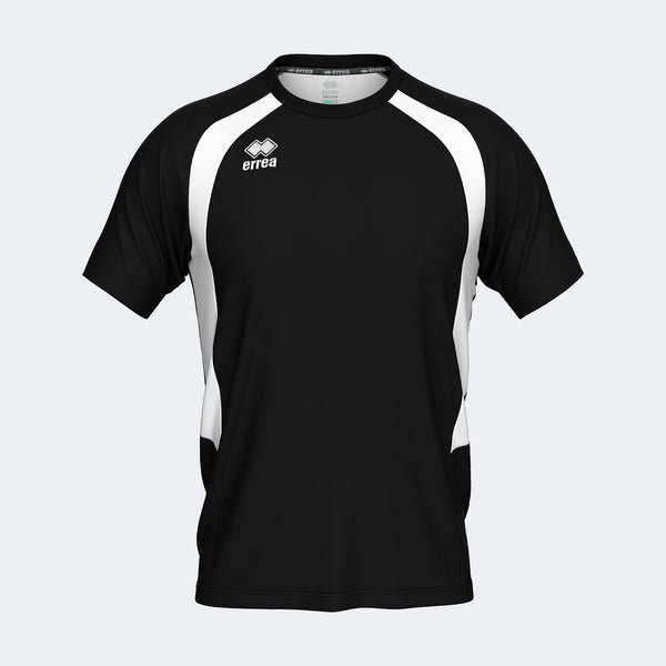 Errea Adrien Shirt Short Sleeve - Black White