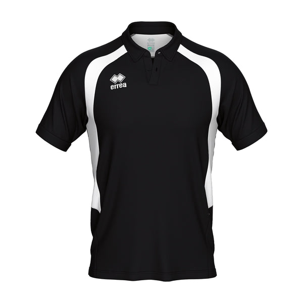 Errea Polo Arco Short Sleeve (Junior) - Black White