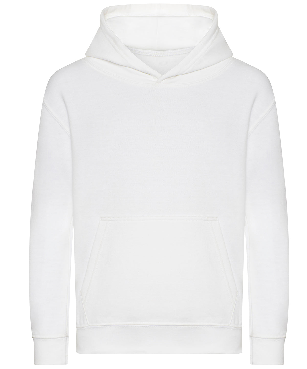 AWDis Kids Organic Hoodie - Arctic White