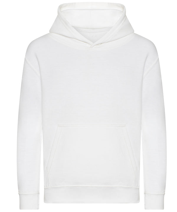 AWDis Kids Organic Hoodie - Arctic White