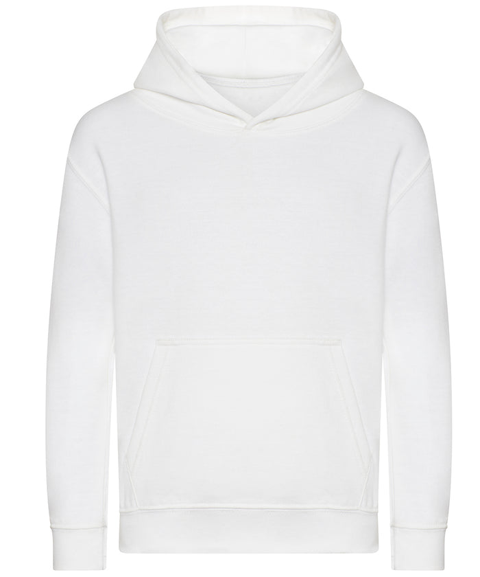 AWDis Kids Organic Hoodie - Arctic White