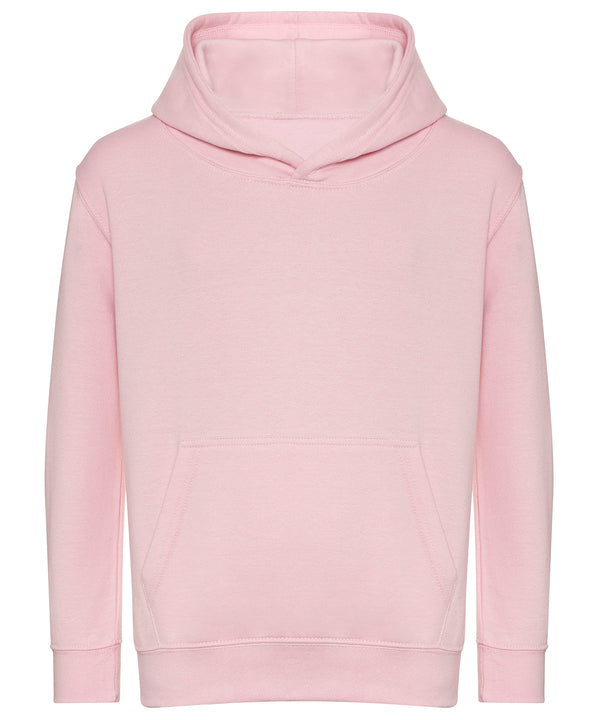 AWDis Kids Organic Hoodie - Baby Pink