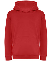 AWDis Kids Organic Hoodie - Fire Red