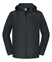 Russell Athletic Essential Weather Shell Jacket - Black